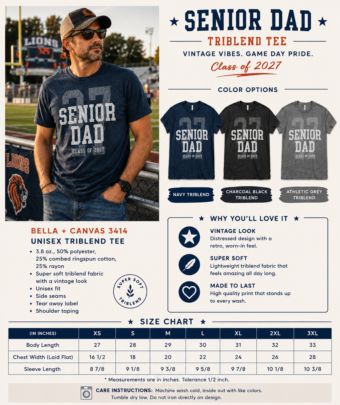 Senior Dad Tee