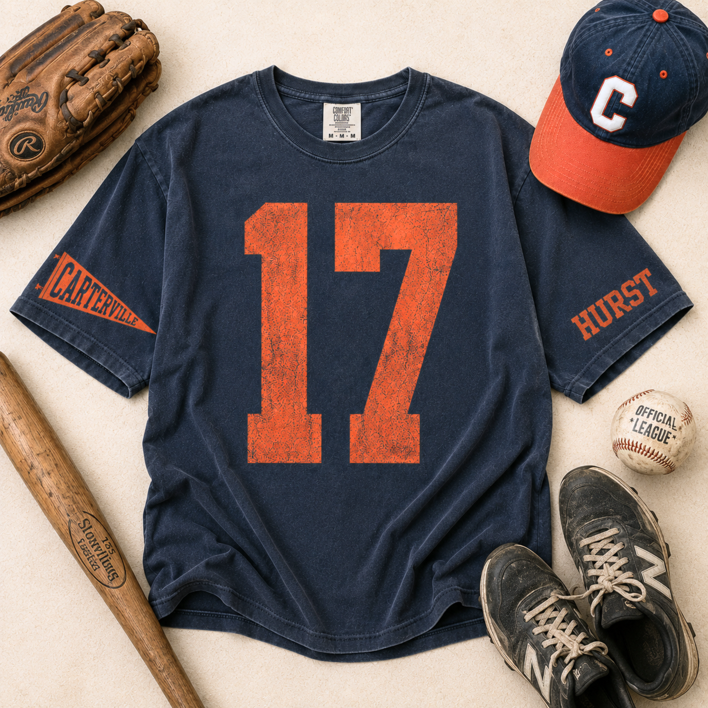 Varsity Number Tee (Personalized)