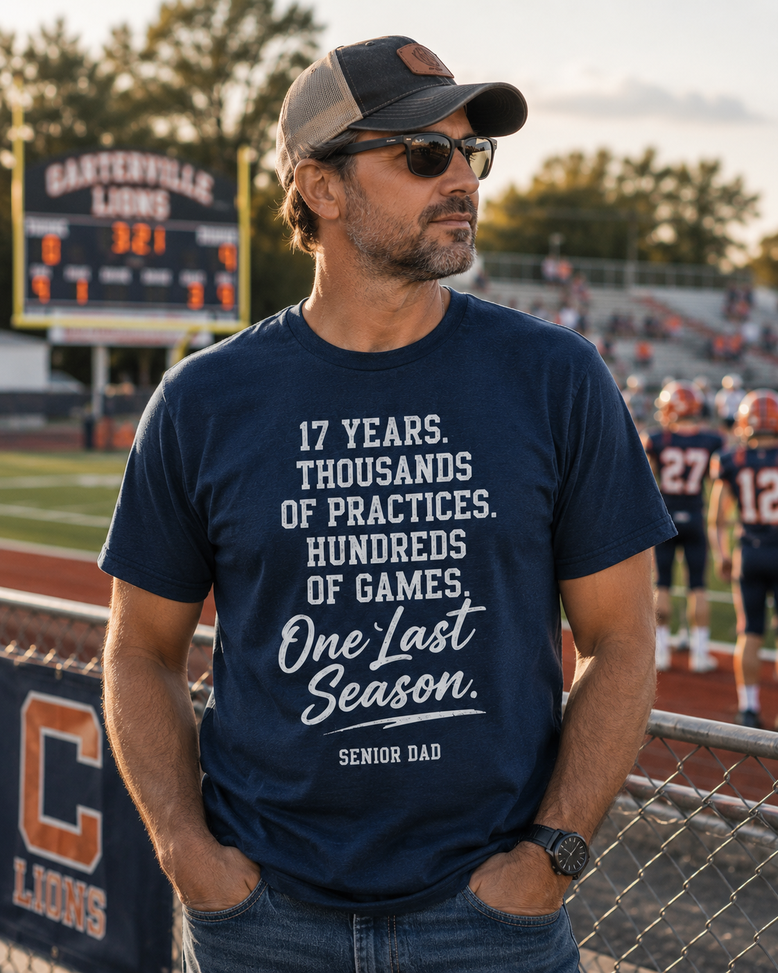 One Last Season Dad Tee
