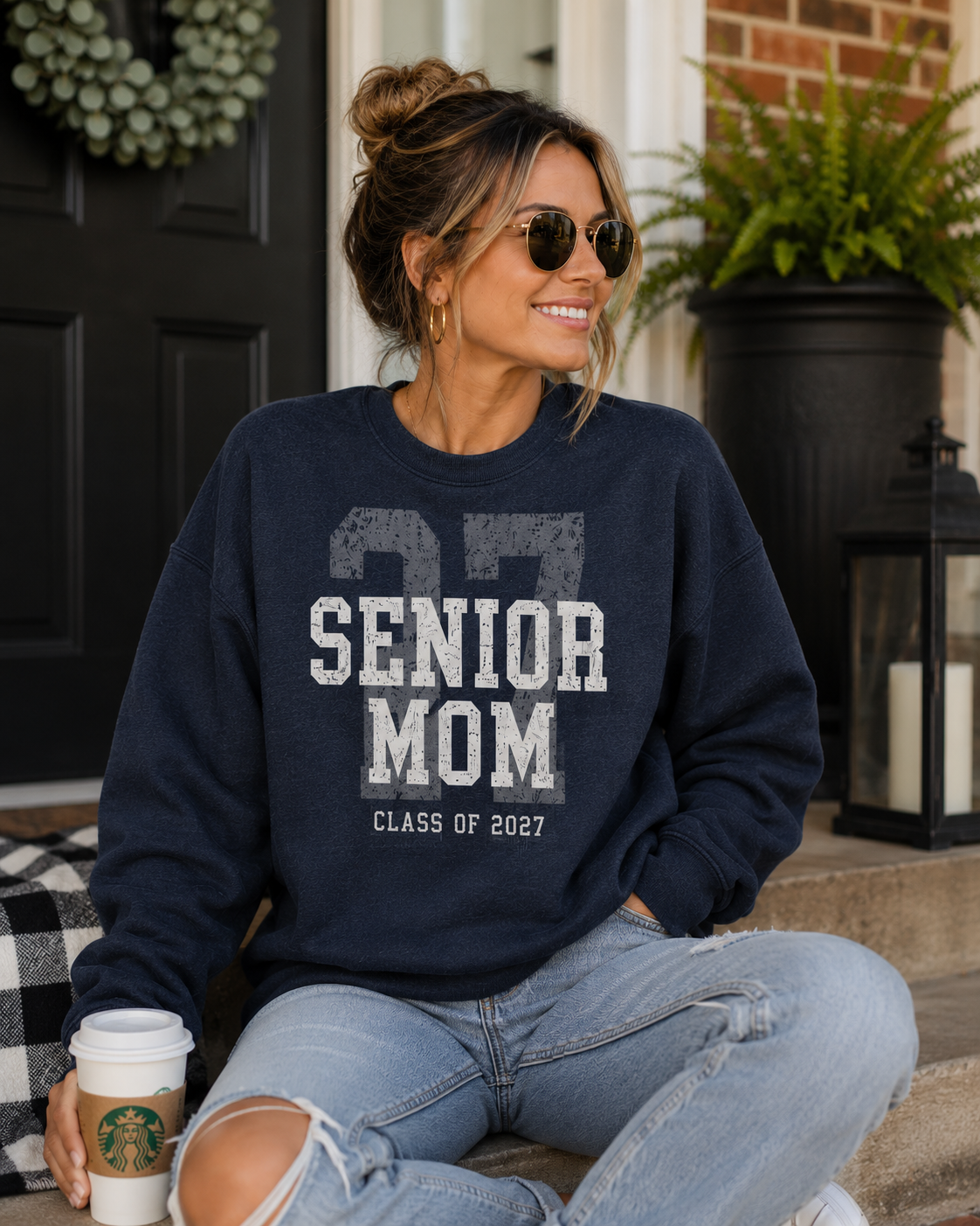 Senior Mom Hoodie/ Crewneck Sweatshirt