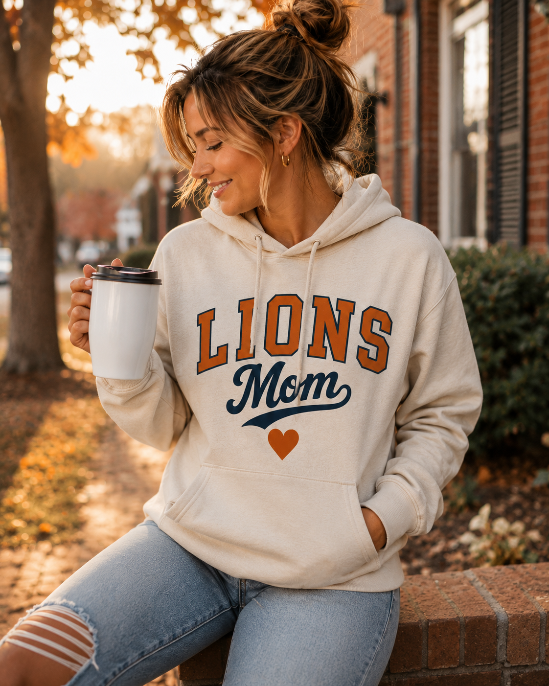 Lion Mom Hoodie/ Crewneck Sweatshirt
