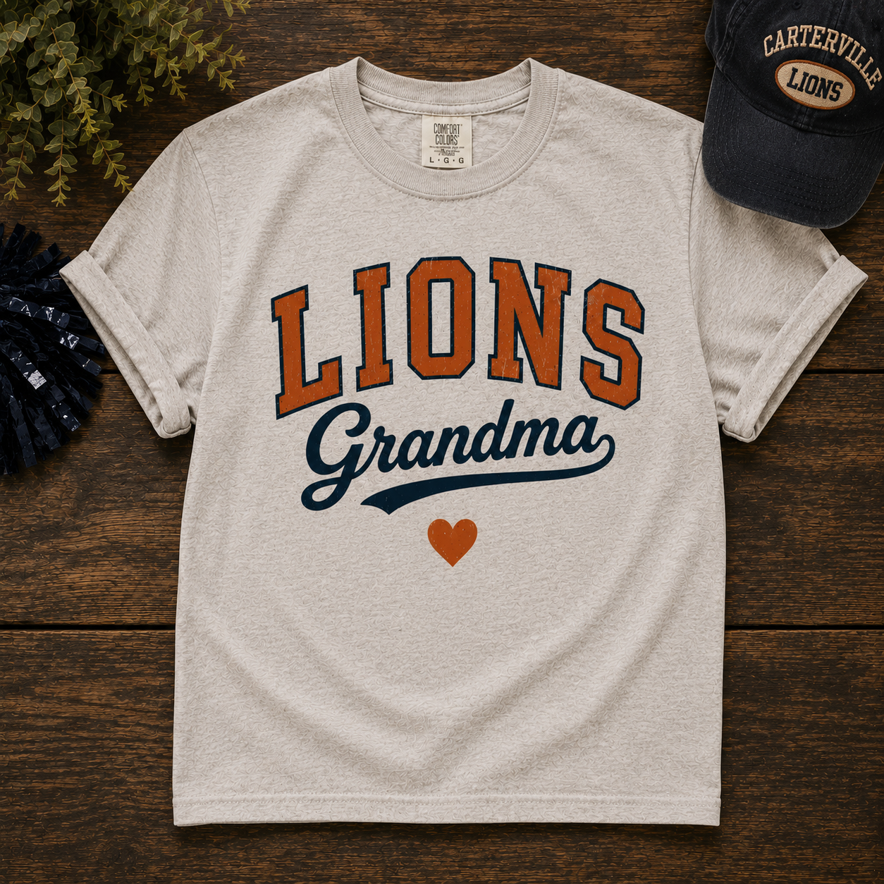 Family Lions Grandma Tee