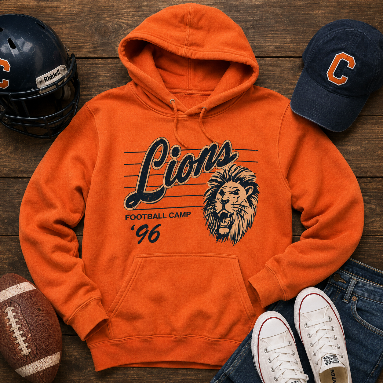 Friday Night Lights '96 Throwback Hoodie/ Crewneck Sweatshirt