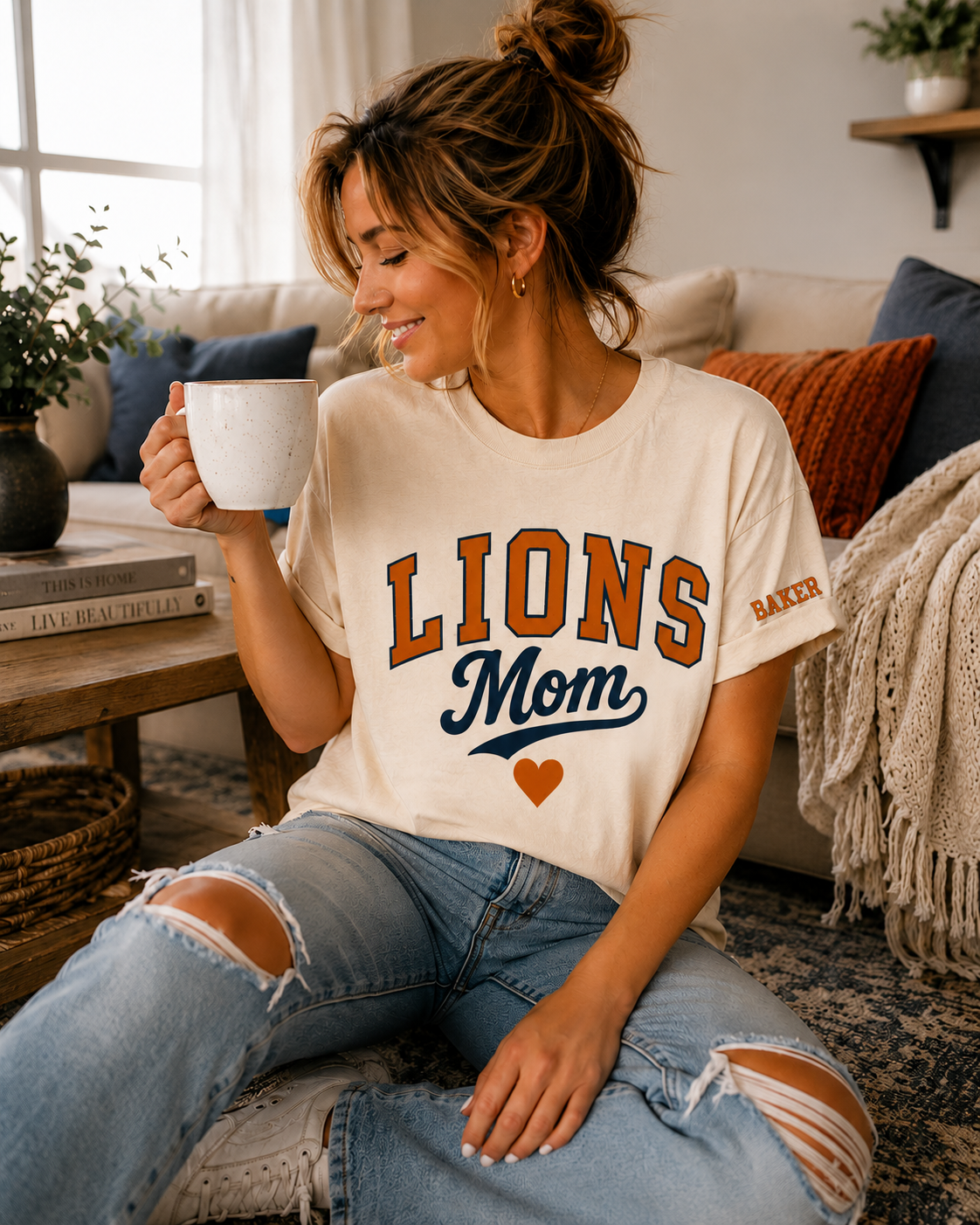 Lions Mom Tee